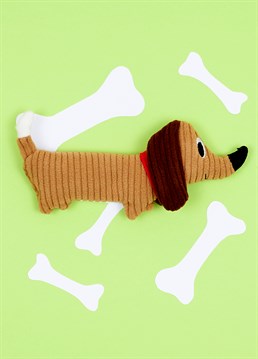 Pocket Pal - Sausage. Send them something a little cheeky with this brilliant Scribbler gift and trust us, they won't be disappointed!